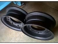 Trailer wheel rims ready for export — ARS Industries Shamli